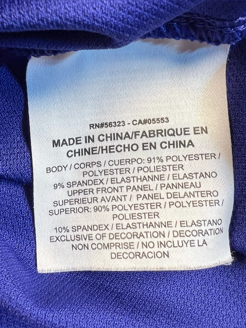 Nike Golf Polo Dri-Fit Blue Lightweight Standard Fit Men's XL